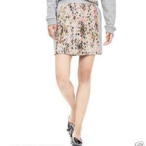 NWT Banana Republic Popcorn Wool Panel Mini Skirt